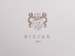 Corporate identity and a series of wine label
