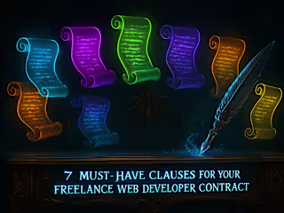 7 Must-Have Clauses for Your Freelance Web Developer Contract