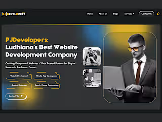 Best Website Development Company in Ludhiana | PJDevelopers