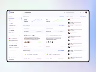 IOTask UI Kit Design for SaaS Apps