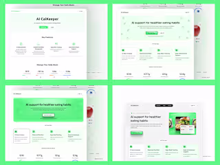 AI Calkeeper Homepage Redesign