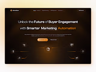 MarketSync - Web Design for Marketing Automation