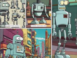 AI based Comic Generation 