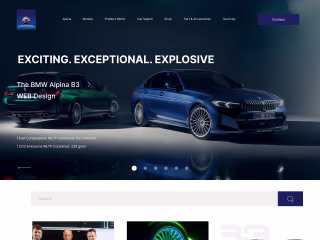 Alpina Website Redesign