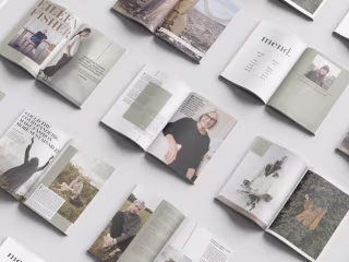 Mend Magazine | Editorial Layout Design