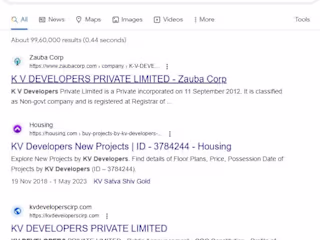 Online reputation management campaign for a real estate business