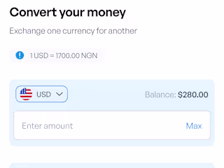 Coins Conversion Flow