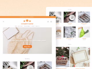 E-commerce website design 