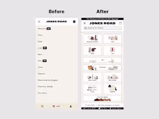 Shopify Menu for Beauty Store