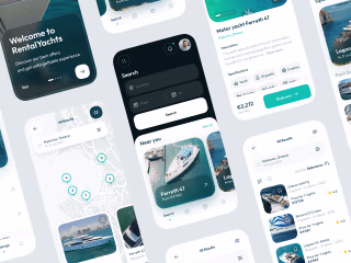 Yacht rental app
