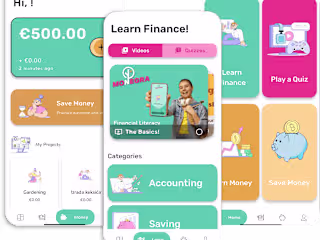 Monegra - an app for financial education of children
