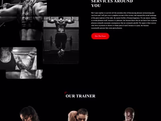 Fitness Website