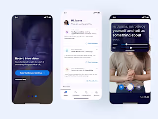 v2 design for Advisor mobile app (SaaS)