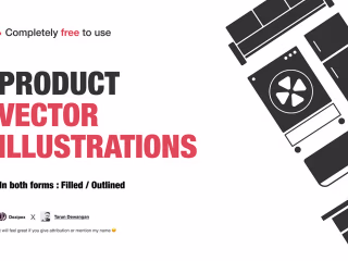 Product Vector Illustrations 