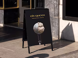 Branding for a Berlin-based premium ice cream factory