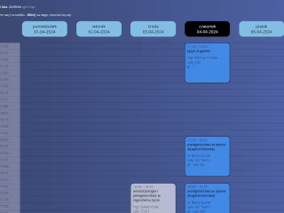 Automated timetable scraper for students