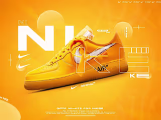 Nike x Off-White: Concept Poster Design Concept