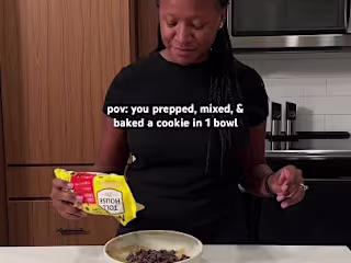 UGC Example - Cooking & Baking in 1 bowl 