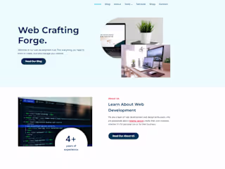 Web Design/Development Web Crafting Forge