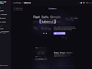 Doodle Panel | Website Management web application