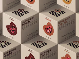 OM NOM | Brand Identity & Packaging Design