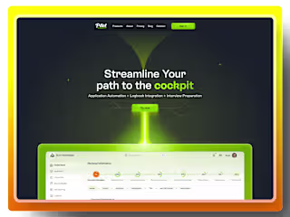 Professional Landing Page for Aviation Company: Simplifying Air 