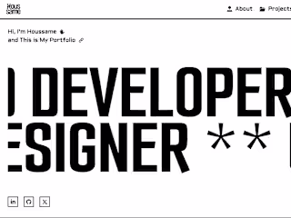 Houssame - Web Developer