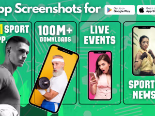 I will design app screenshots for play store, app store