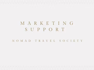 Social Media Support- Nomad Travel Society