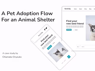 A Pet Adoption Flow For an Animal Shelter (PetVille)
