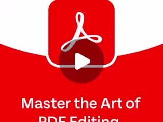 Adobe "Acrobat Essentials course" announcement. 