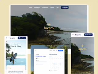 Lucero · Brand, UX/UI & Webflow