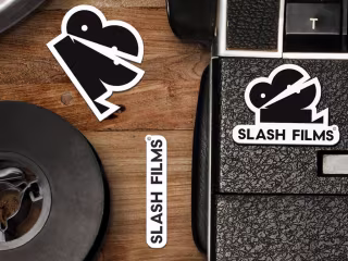 Slash Films Logo Design