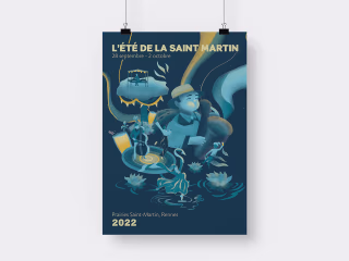 Affiche "L'été de la Saint-Martin" 