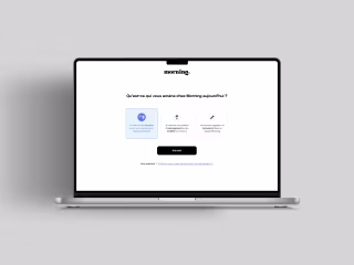 Morning's contact form