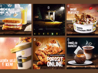 Random Social Media Content Design