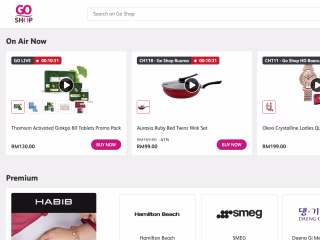 Astro Go Shop : TV Commerce + Ecommerce Online Shopping Platform