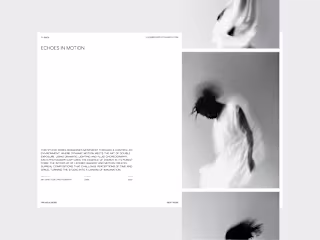 Echoes in Motion