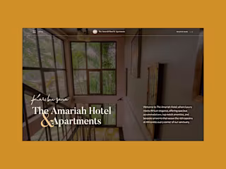 The Amariah Hotel Website