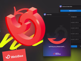 Web Bae visual identity :: Behance