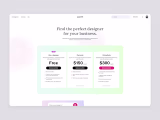 Dribbble: Framer Development