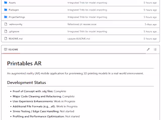 [Mobile App] Printables AR (WIP)