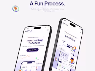 Waffle Pay - UI/UX Design for Fintech Mobile App