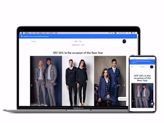 A complete and integrated e-commerce website