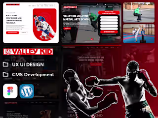 Valley Kid Martial Arts Website Design & Development