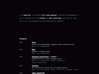 Personal website