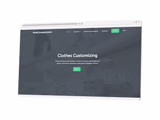 Print Embroidery Website