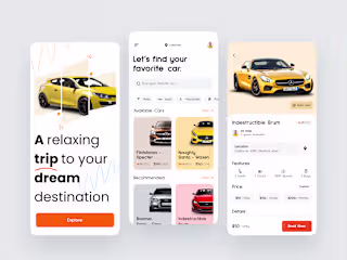 Car Rental App Concept