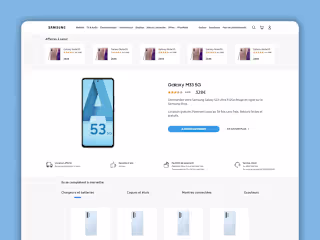 Samsung Landing Page