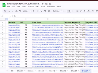 Backlinks Services for www.punneli.com
